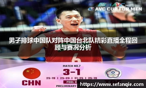 男子排球中国队对阵中国台北队精彩直播全程回顾与赛况分析